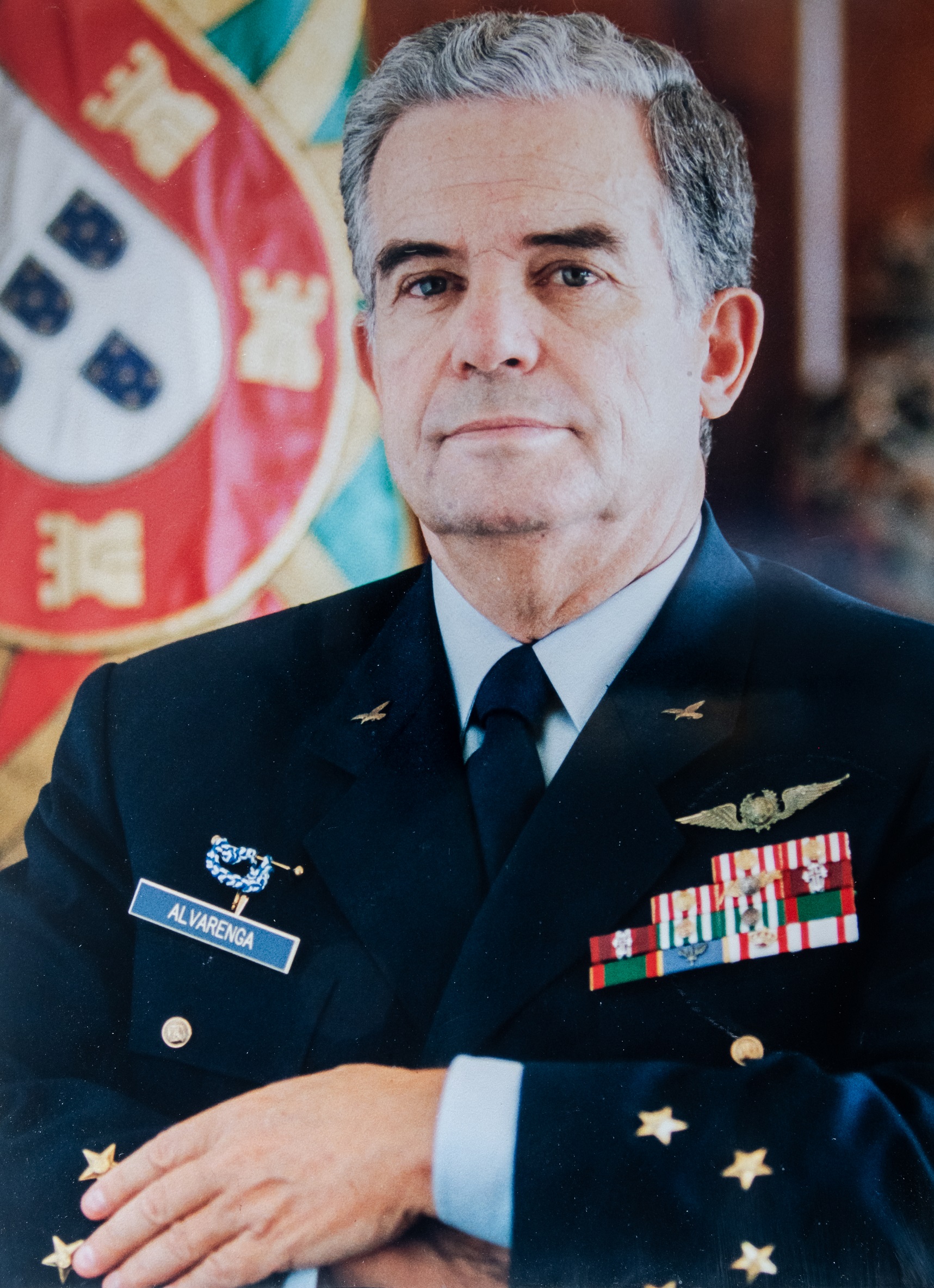 Fotografia do General Manuel José Alvarenga de Sousa Santos